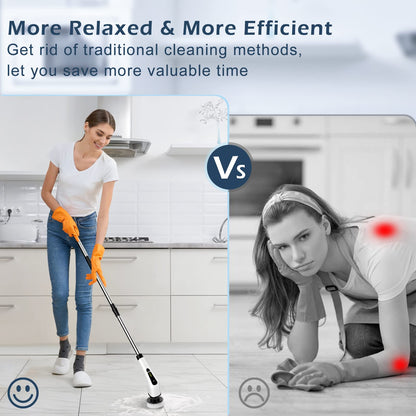 Extendable Cordless Cleaning Brush